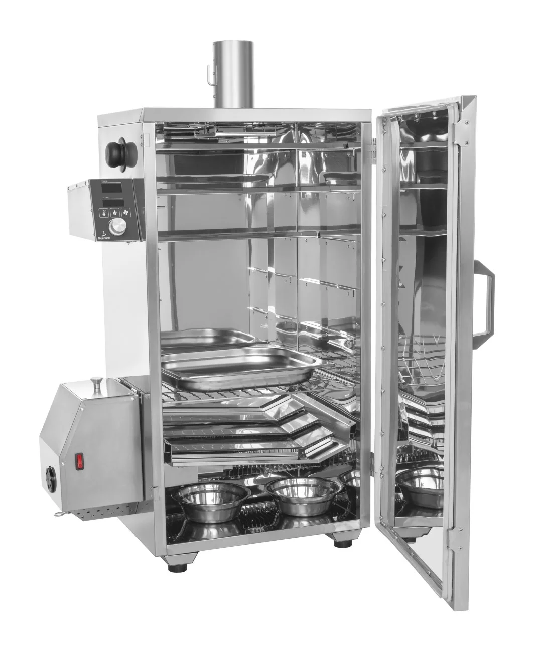 Borniak BBDST-70 BBQ Smoker with Timer | 70L Digital Electric Smoker UK - Image 7