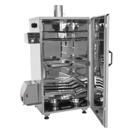 Borniak BBDST150 large electric smoker with timers