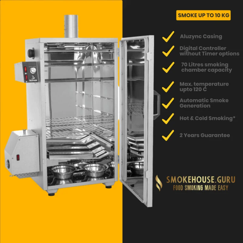 Borniak Smoker 70 Digital Smokehouse UWD-70 v1.4 Borniak Smoker 70 Digital Smokehouse UWD-70 v1.4 Borniak Classic Smokers Borniak Smokers UK and Food Smoking Accessories