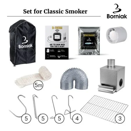 Bundle of accesorries for large smoker ZS-150 Accessories Borniak Smokers UK and Food Smoking Accessories