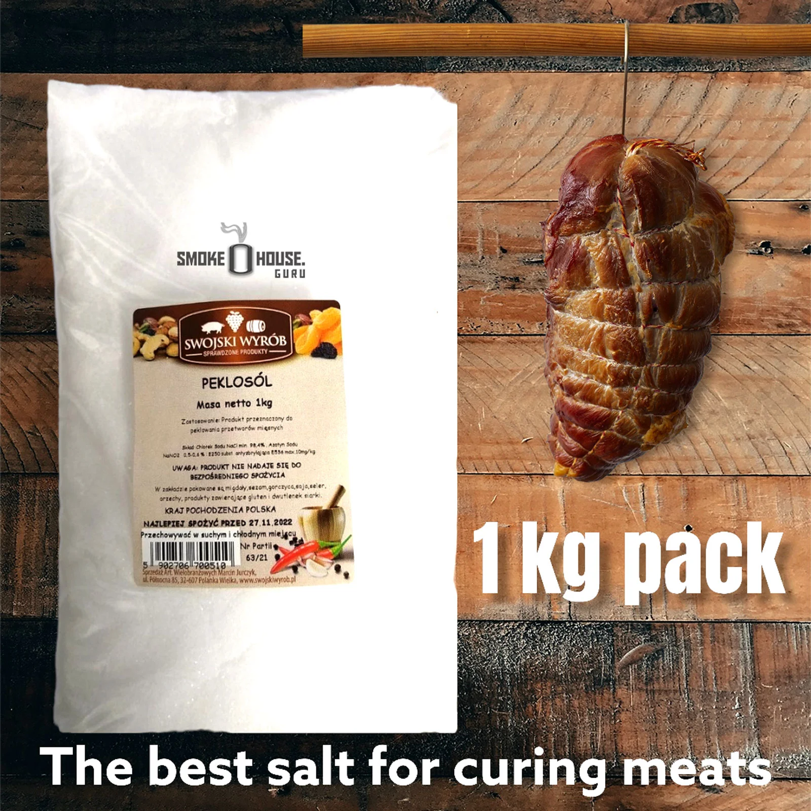 Curing Salt Prague Powder 1 kg, Peklosól, Meat Curing and Smoking Salt UK curing salt prague powder 1 kg