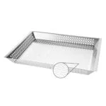 Perforated Tray for small smoker 70 (39x28x4,5cm) - Image 3