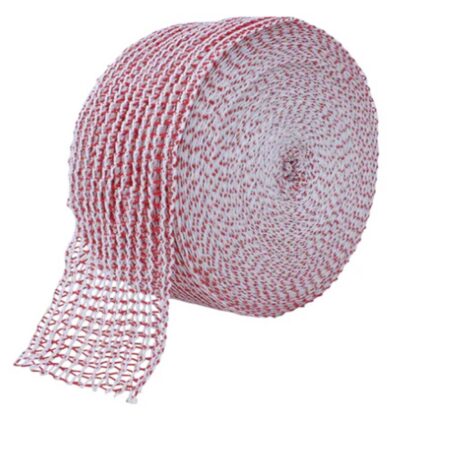 Red White Elasticated Meat Netting