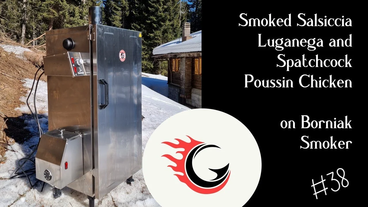 Salsiccia Luganega & Spatchcock Chicken - Italy Dolomiti -Wilderness Cooking - Outdoor Cooking