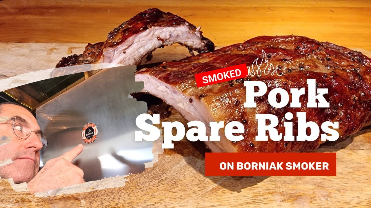 This is what I do to smoke the Best Pork Spare Ribs with 3 ingredients only!