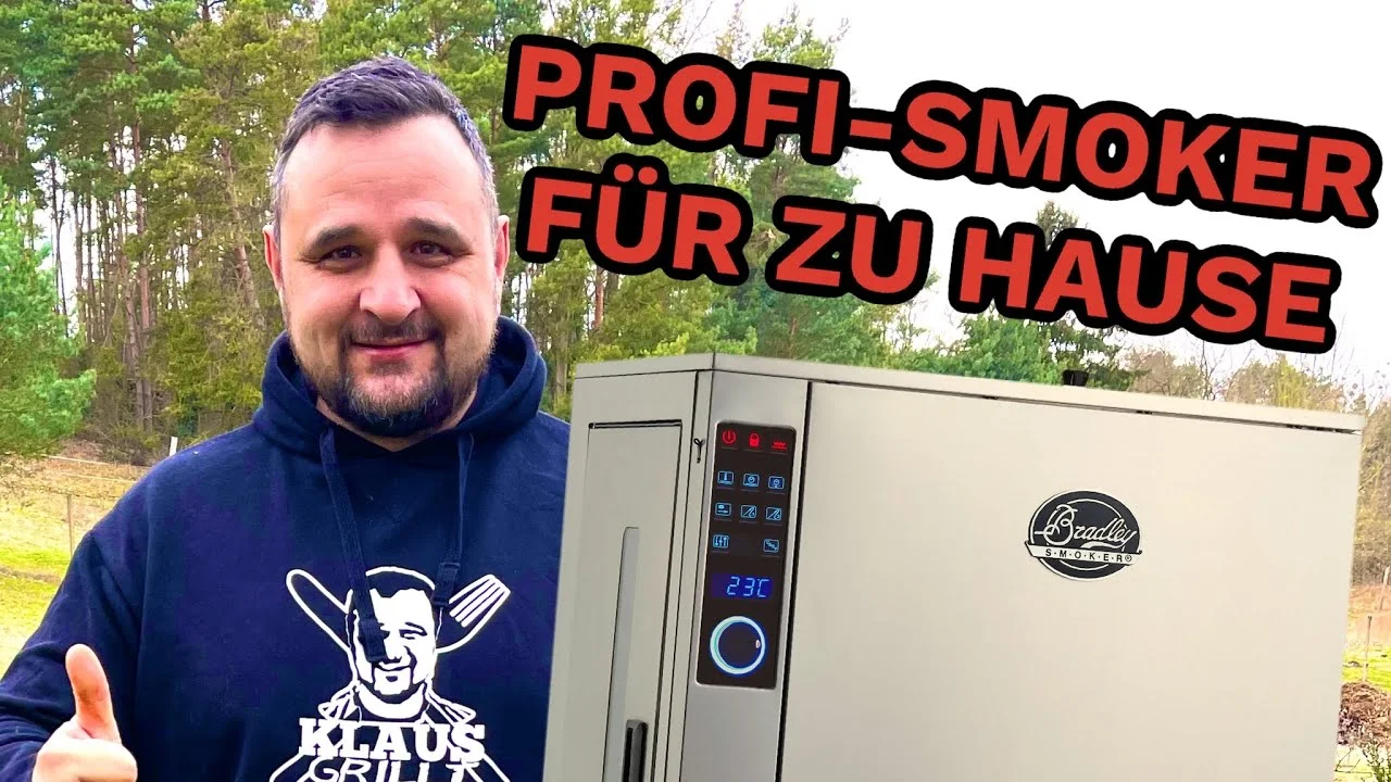 NEUHEIT!! PROFI SMOKER BRADLEY P10 Gastronomie Gerät für zu Hause --- Klaus grillt