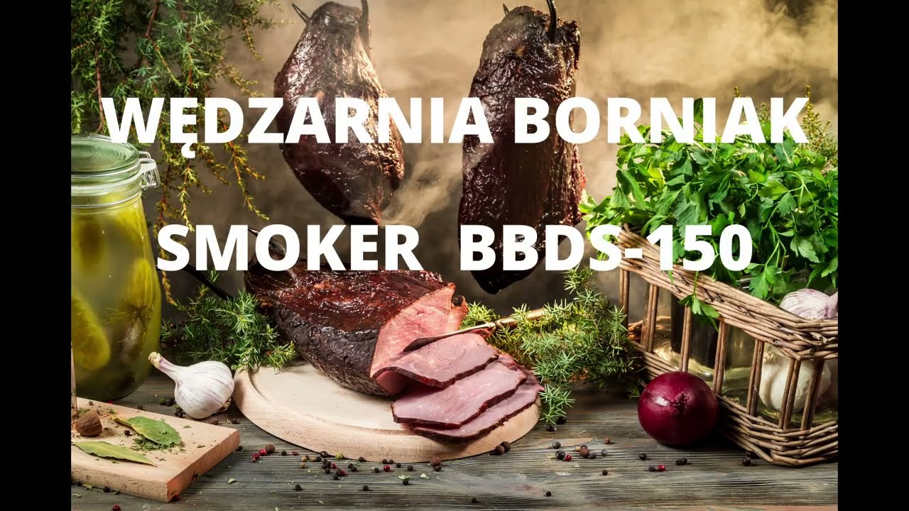 Wędzarnia Borniak BBDS-150 Smoker nierdzewny cyfrowy
