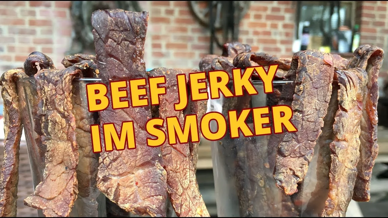 Beef Jerky aus dem Smoker Borniak UWS-150