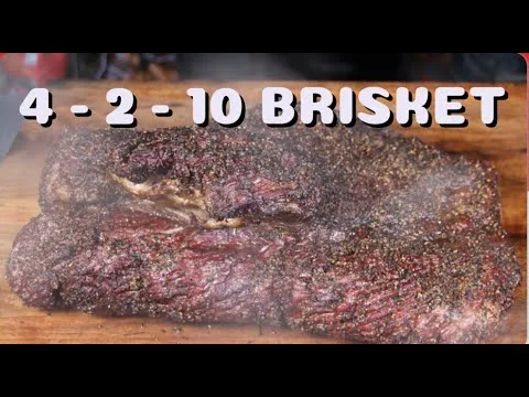 Ich habe die neue 4 2 10 METHODE für BRISKET ausprobiert - deutsches BBQ-Video - 0815BBQ