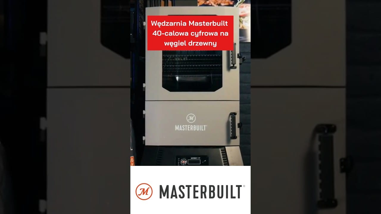 🔥 Wędzarnia Masterbuilt 40-calowa cyfrowa na węgiel drzewny | DECOFIRE