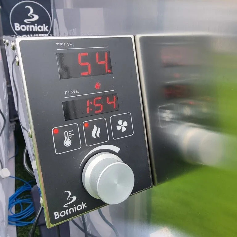 Panel sterowania Timer w wędzarni Borniak