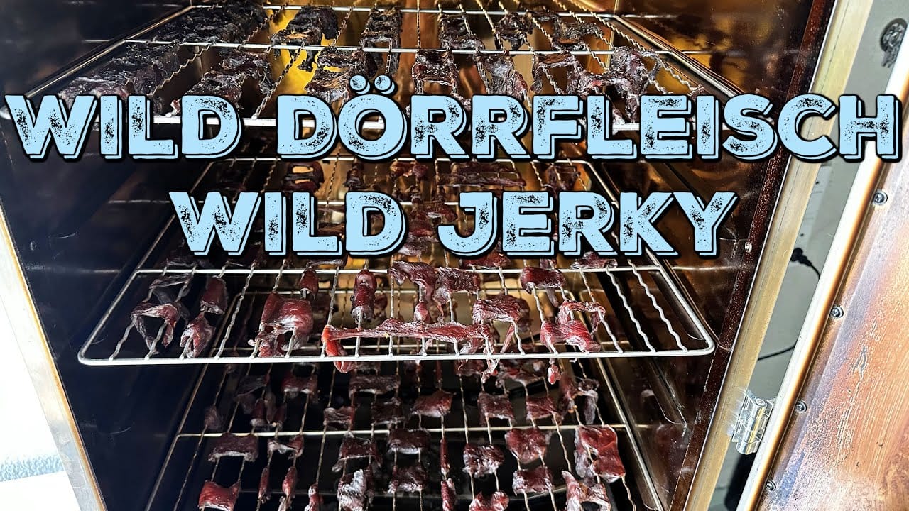 WILD JERKY - MEGA DÖRRFLEISCH VOM HIRSCH UND REH - Wildfleisch haltbar machen