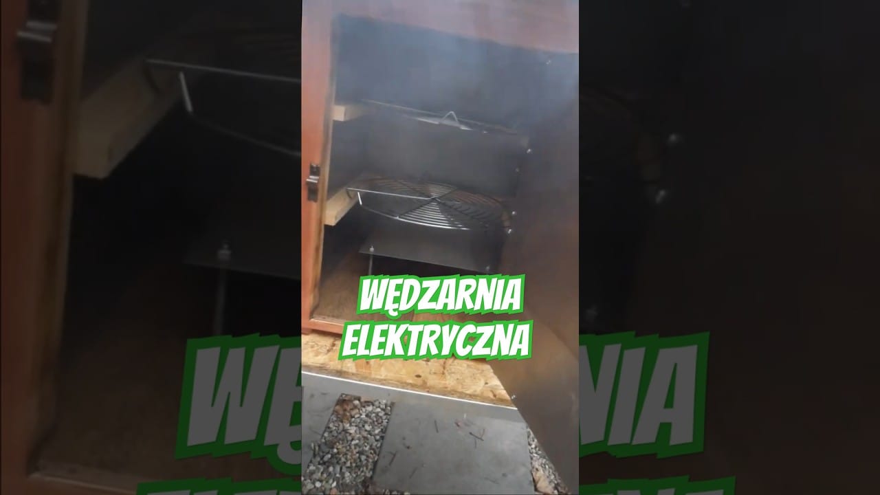 Mini wędzarnia elektryczna - Mini electric smoker #shorts