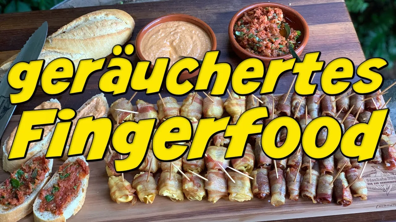 4 x Fingerfood aus dem Smokerschrank - genial einfach und super lecker!