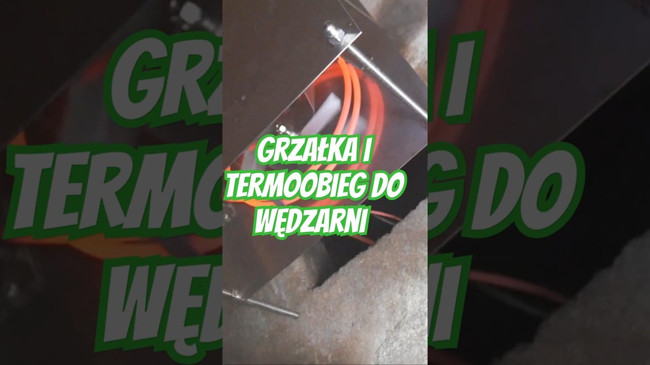 Grzałka i termoobieg do wędzarni #shorts