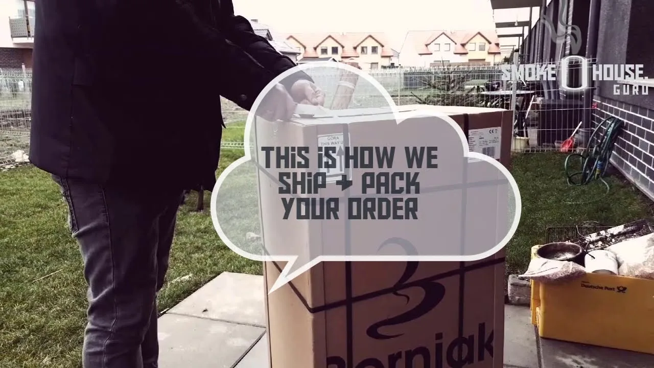Smokehouse Guru - how we ship smokers to our customers