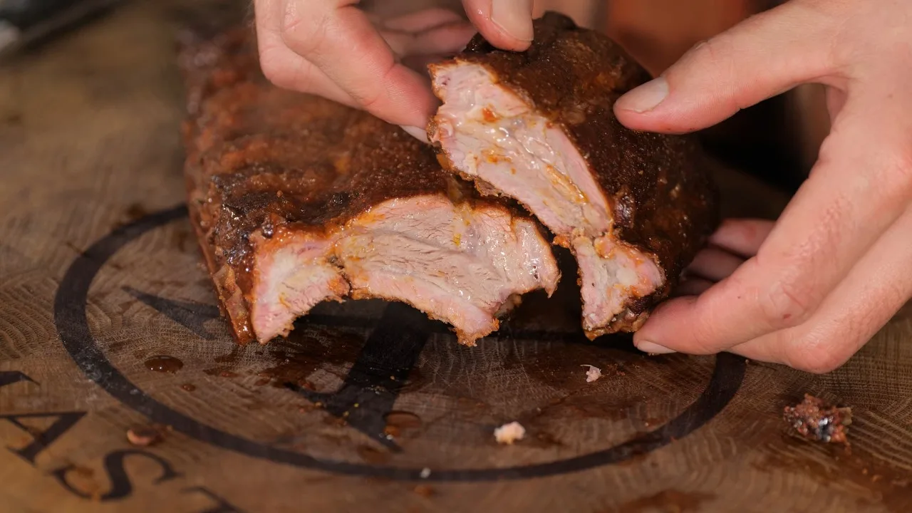 I use Coca Cola to make sauce for these Smoked BBQ Ribs