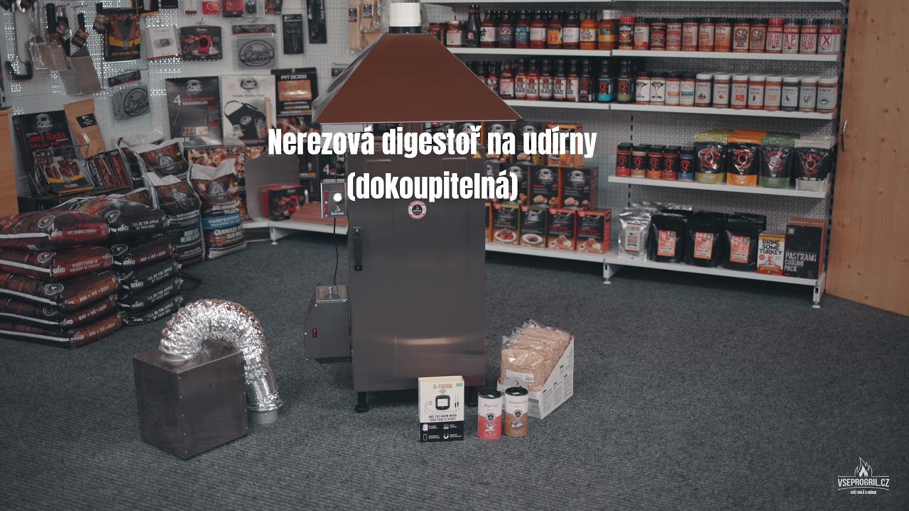 Udírna BBG digitální nerez BBDS 70 Simple Borniak