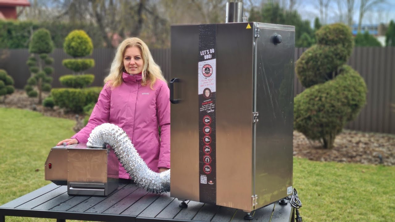 Elektrinės Borniak rūkyklos 150L komplektacija ir papildomi priedai (unboxing)