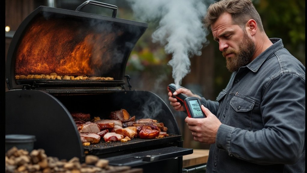 perfectly smoked meat tips