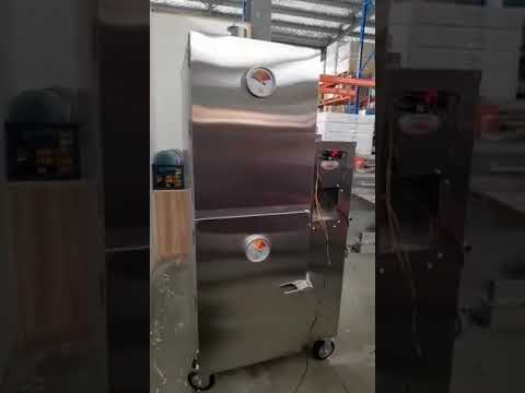 Extra large gravity fed smoker