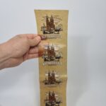 Osłonka białkowa wędliniarska o średnicy 6.5 cm z nadrukiem Krakowska - 1 metr - Image 2