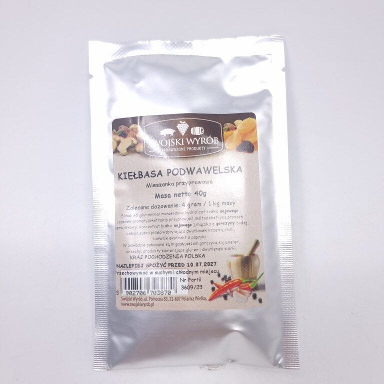 Spice mix for Podwawelska Sausage – 40 grams Nowa Dostawa Borniak Smokers UK and Food Smoking Accessories