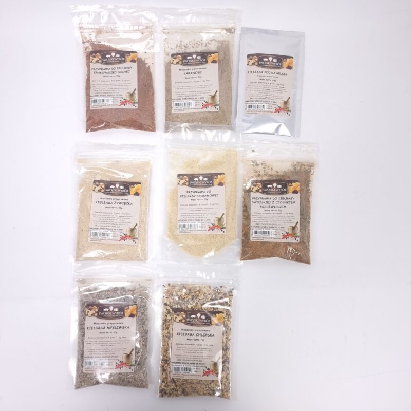 Spice mix for Dry Krakowska Sausage – 50 grams Nowa Dostawa Borniak Smokers UK and Food Smoking Accessories