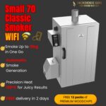 Borniak Classic Smoker 70 WiFi – Budget-Friendly Electric Smoker with WiFi Control