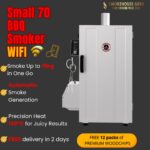 Borniak BBQ Smoker 70 WIFI compact electric smoker uk