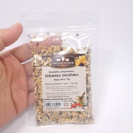 Przyprawa do kiełbasy chłopskiej 70 gram Przyprawa do kiełbasy chłopskiej 70 gram Nowa Dostawa Borniak Smokers UK and Food Smoking Accessories