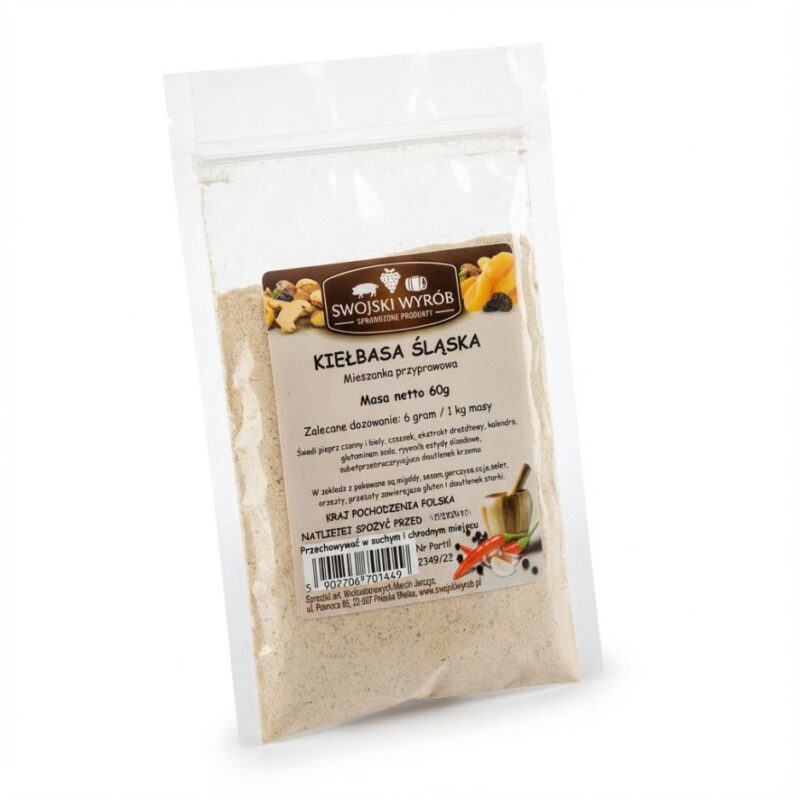 Spice Mix for Silesian Sausage – 60 grams Spices Borniak Smokers UK and Food Smoking Accessories