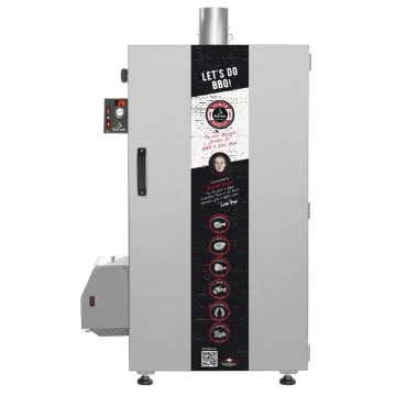 Borniak 150L stainless steel electric BBQ smoker for home and commercial use